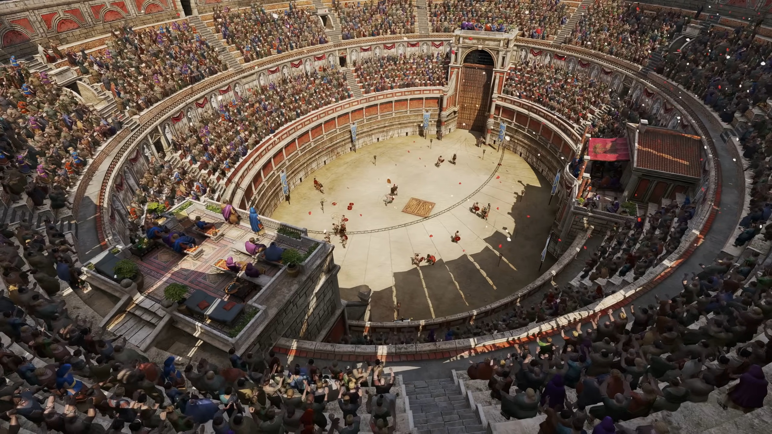 Picture of the Colosseum in Anno 117 Pax Romana