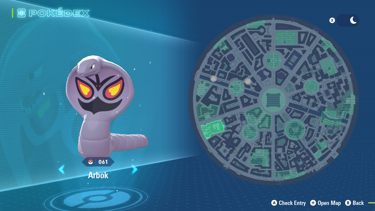 Arbok location (Image via The Pokemon Company)