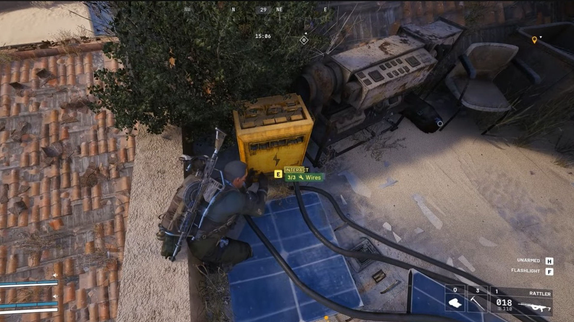 Rewire the solar panels