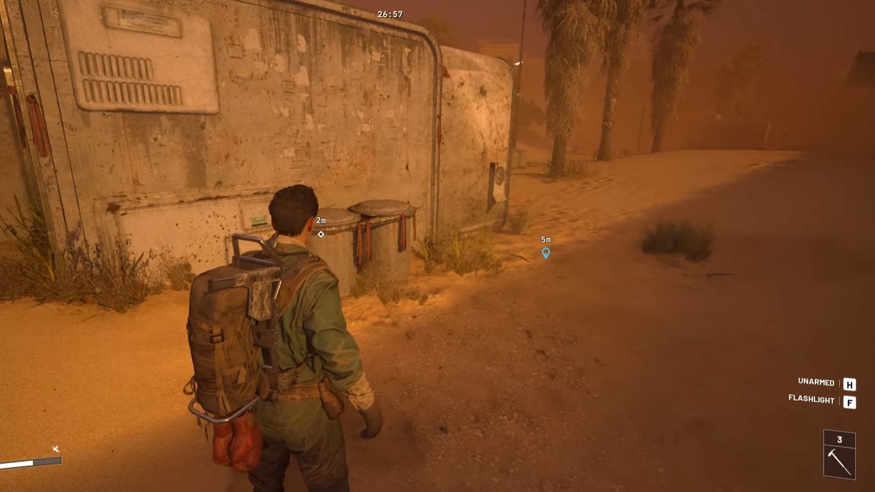 Investigate the cache (Image via Embark Studios)