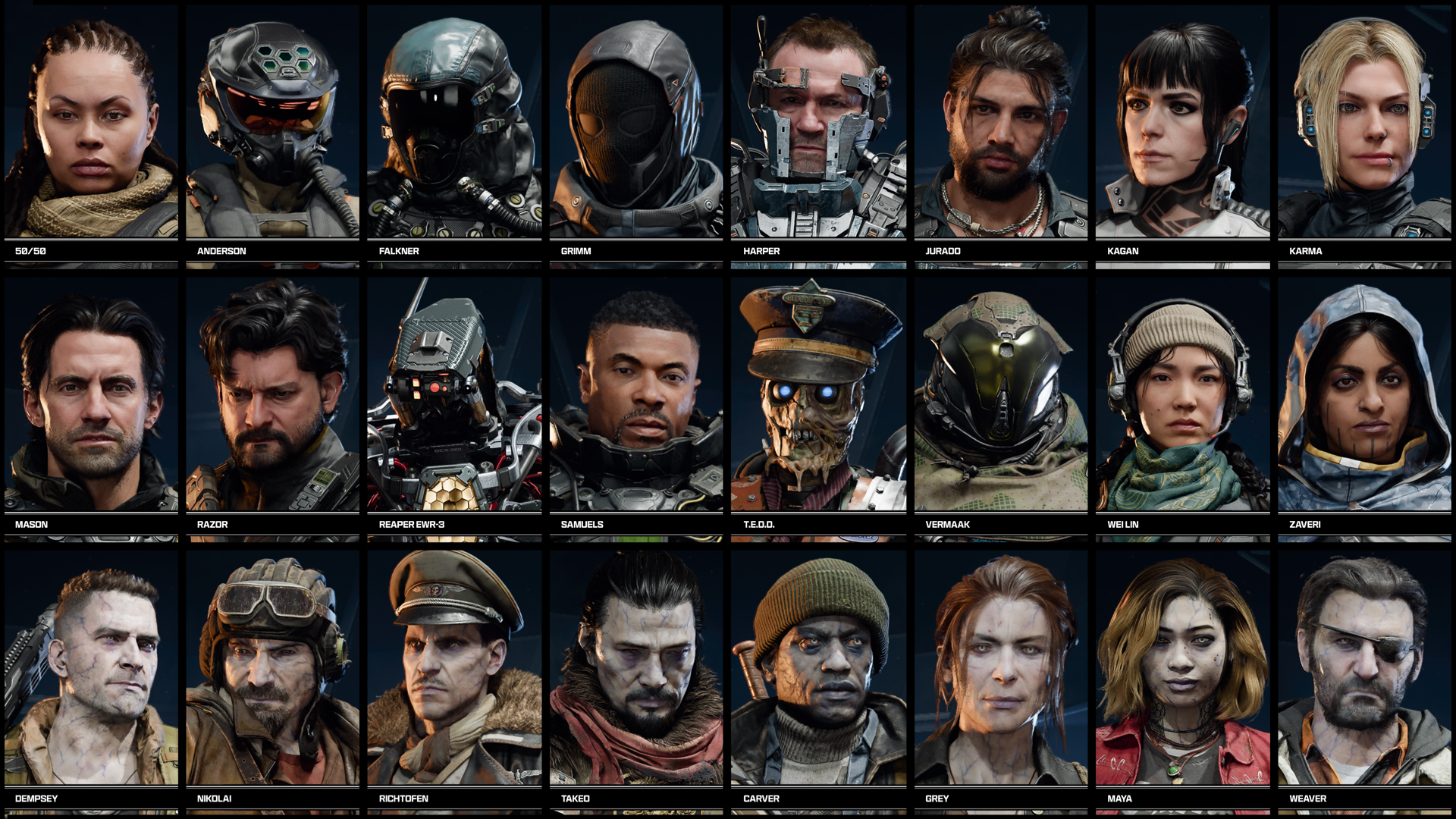Choose your favorite operator and win the war (Source: Activision)