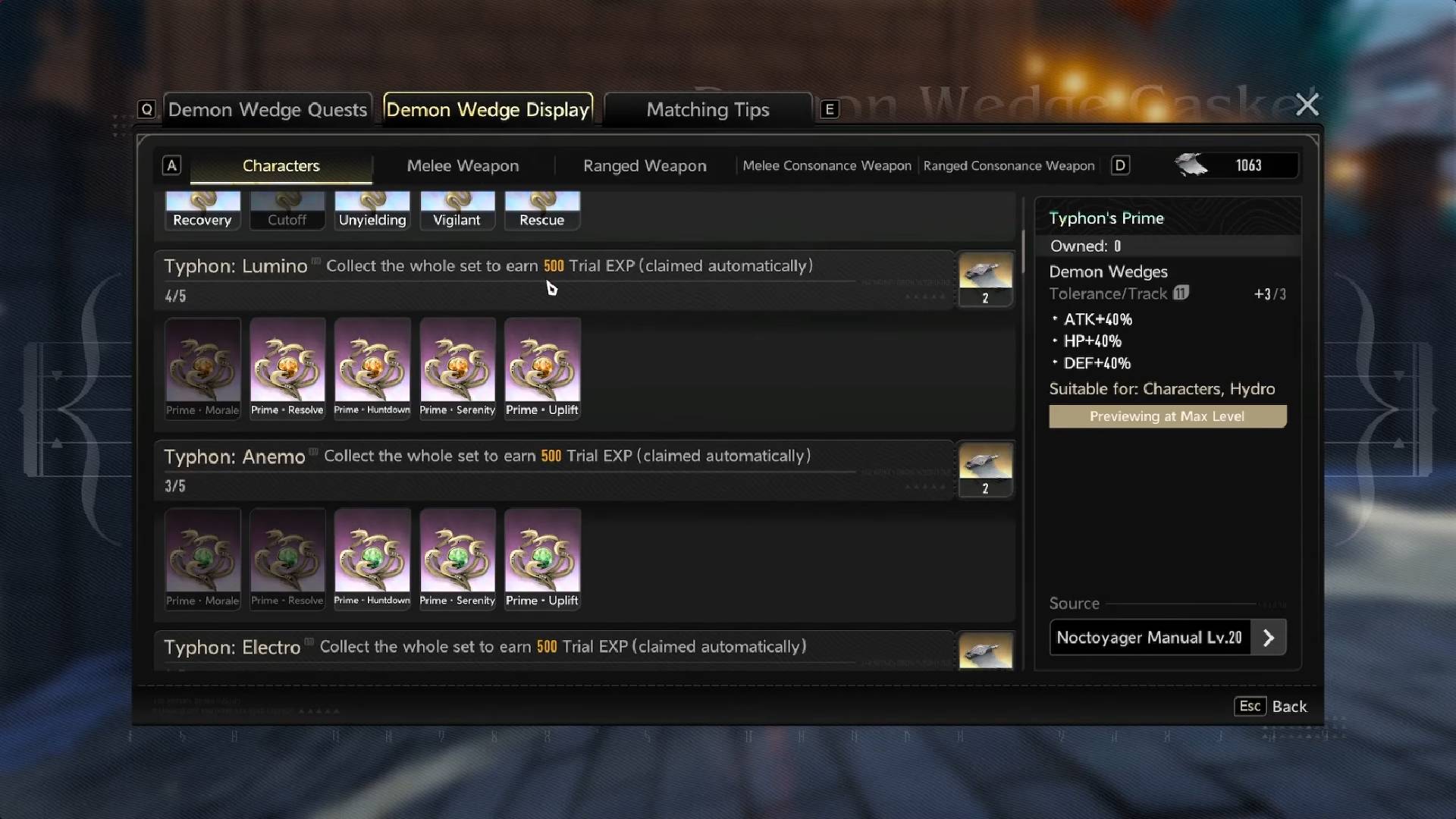 Best Way To Level Up Trial Rank Fast in Duet Night Abyss - Collect All Demon Wedges