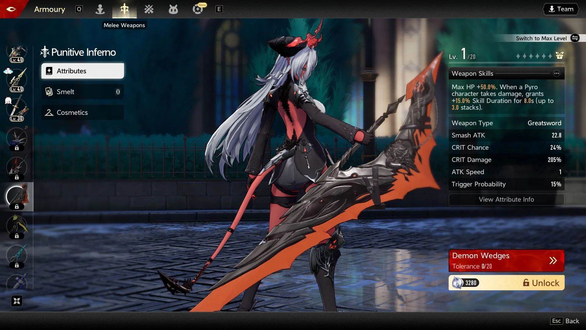 Best Weapons for Hellfire in Duet Night Abyss