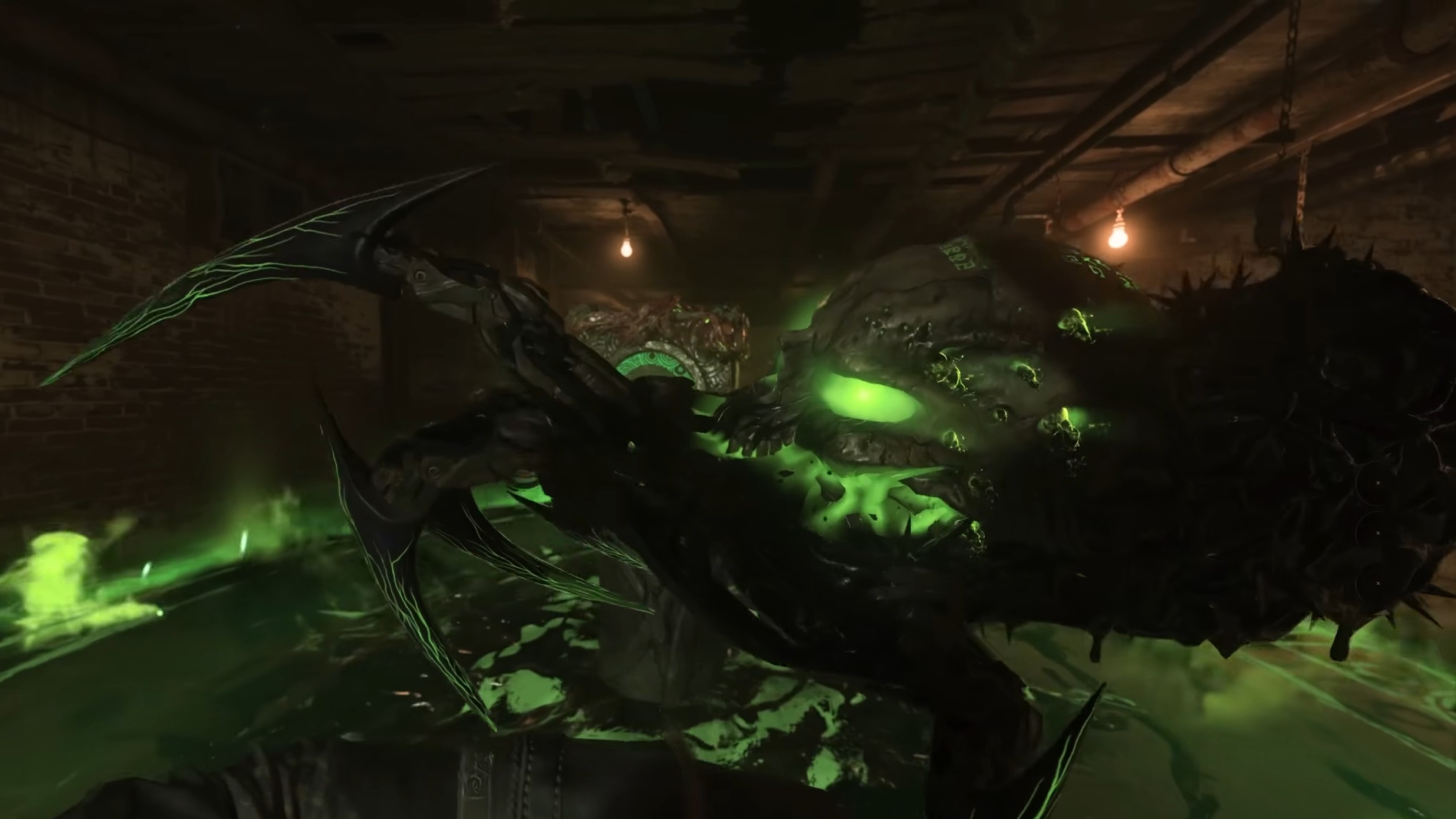 Necrofluid Gauntlet in Black Ops 7 Zombies (Image via Activision | MZC/YouTube)