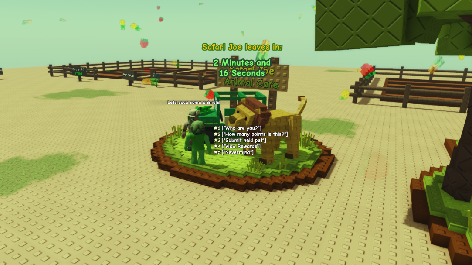 Check your Pet Points before submitting (Image via Roblox Corporation)