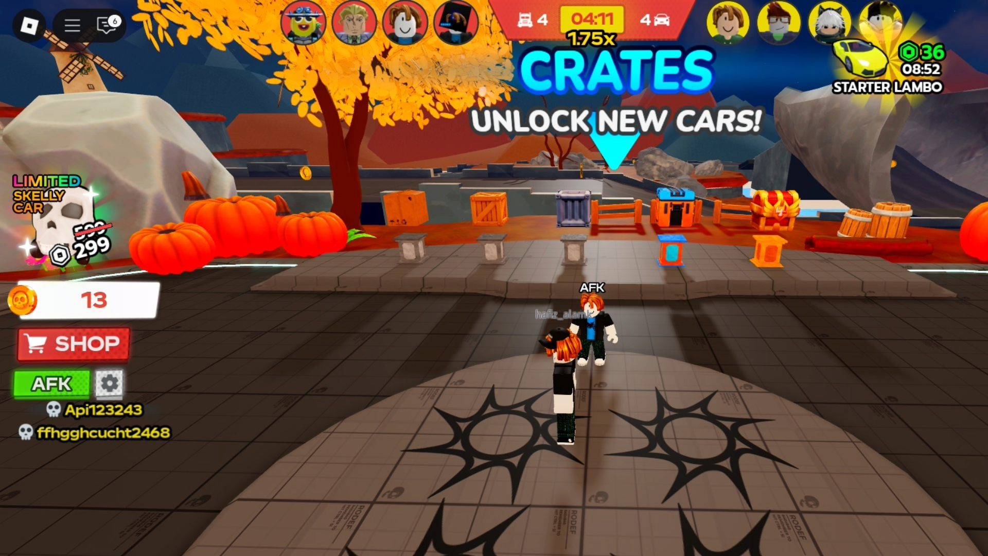 Crates in Cars Vs Trucks