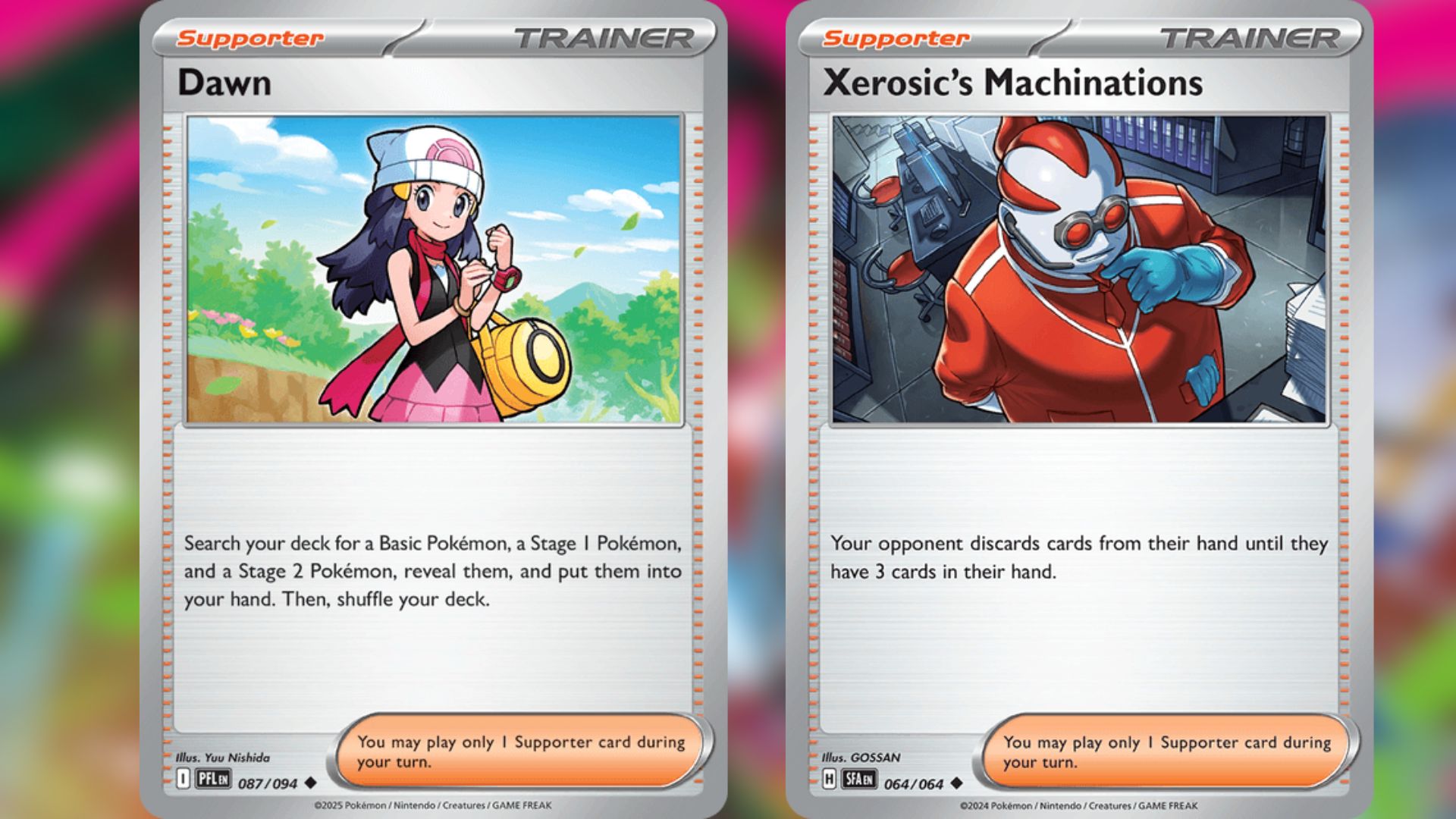 Dawn and Xerosic's Machinations (Image via TPC)