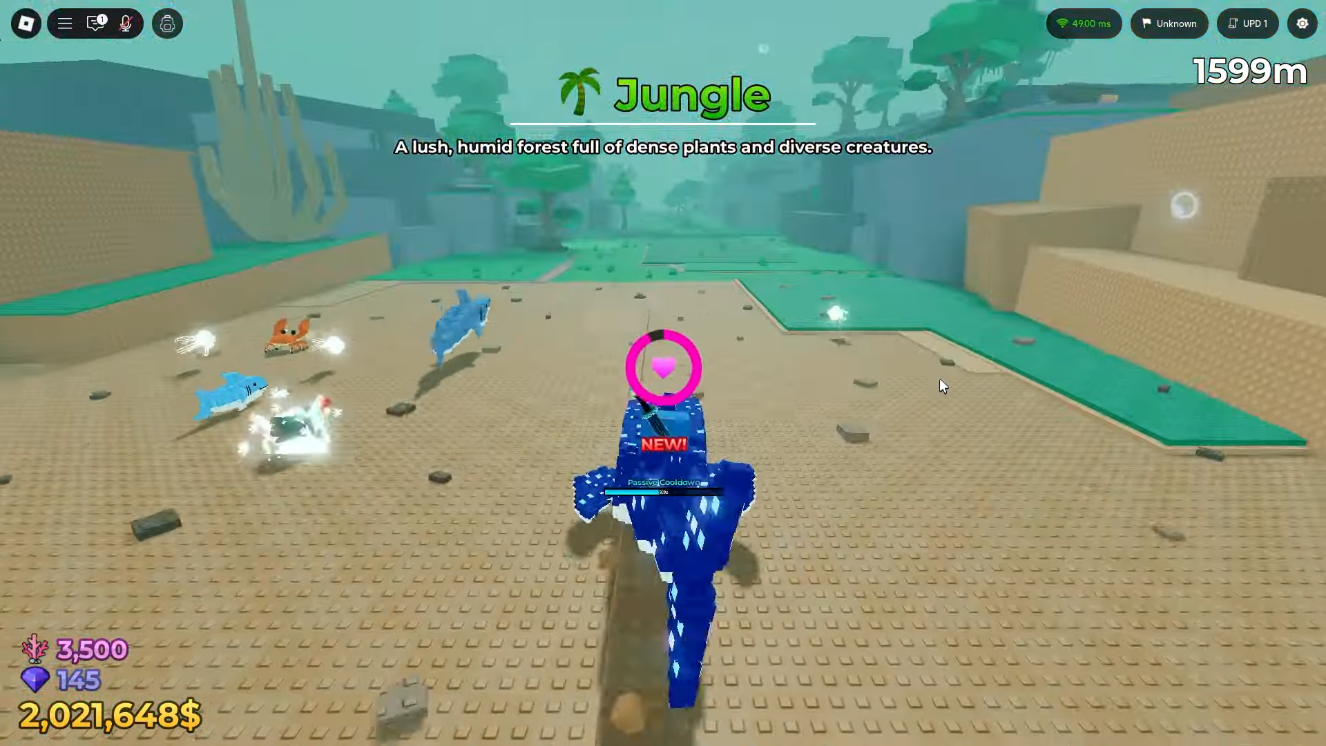 Jungle Biome (Image via Roblox Corporation)