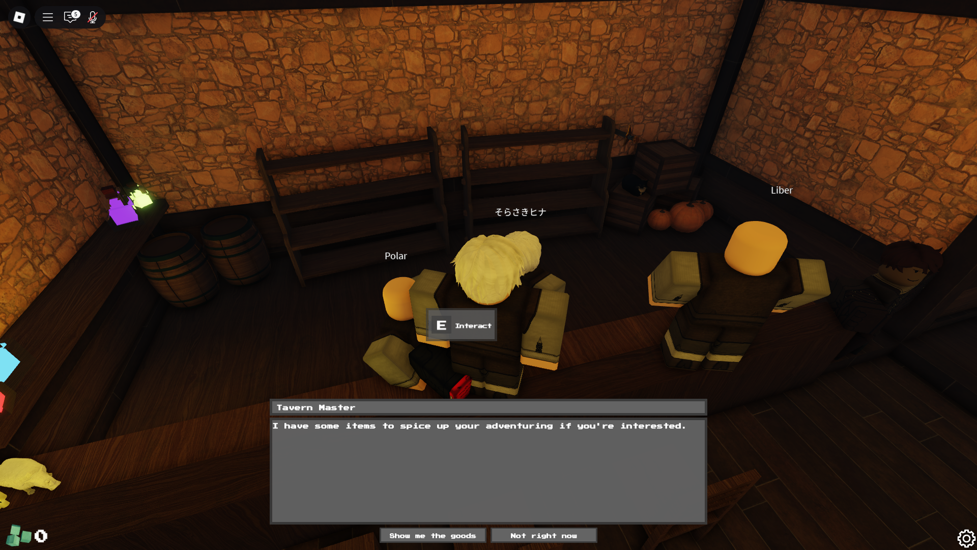 Tavern Master (Image via Roblox Corporation)