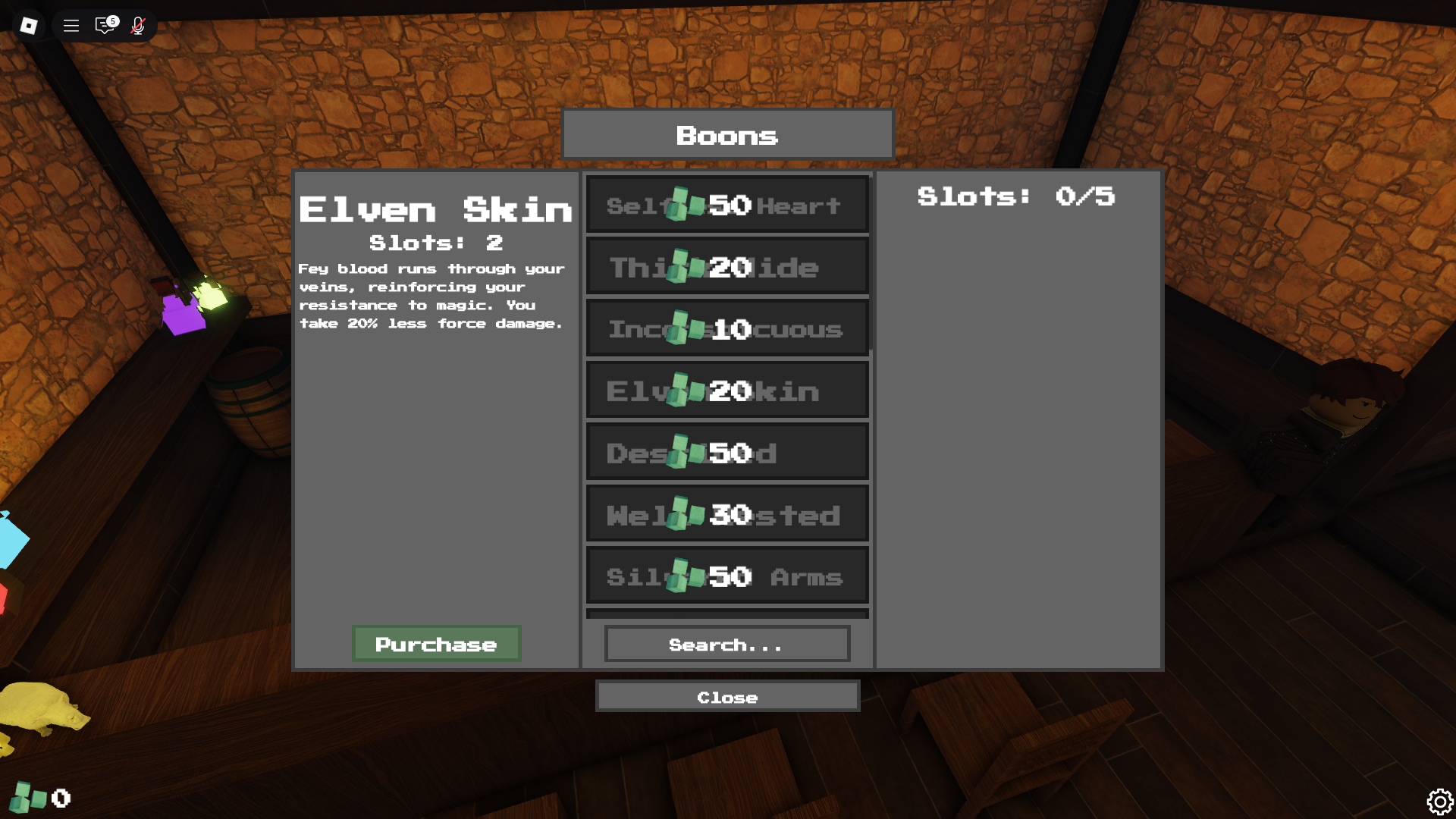 Boons in An Average Campaign (Image via Roblox Corporation)