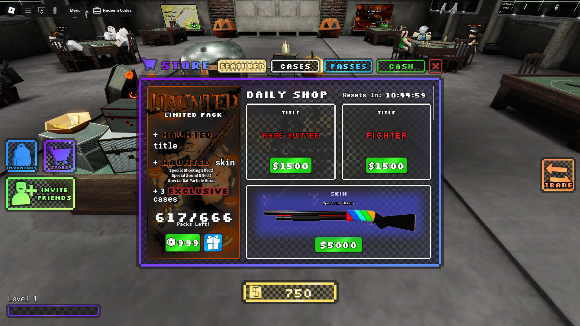 Buying from Daily Shop (Image via Roblox Corporation)