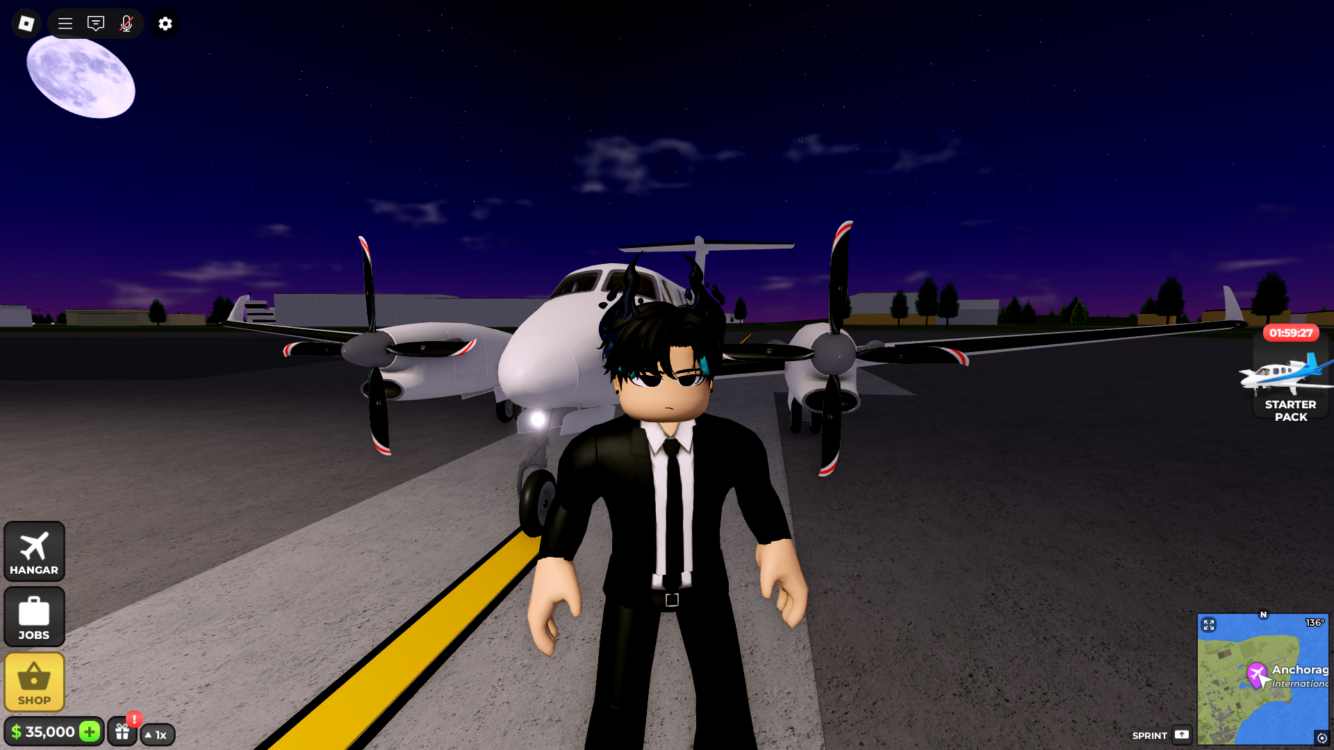 Flight World (Image via Roblox Corporation)