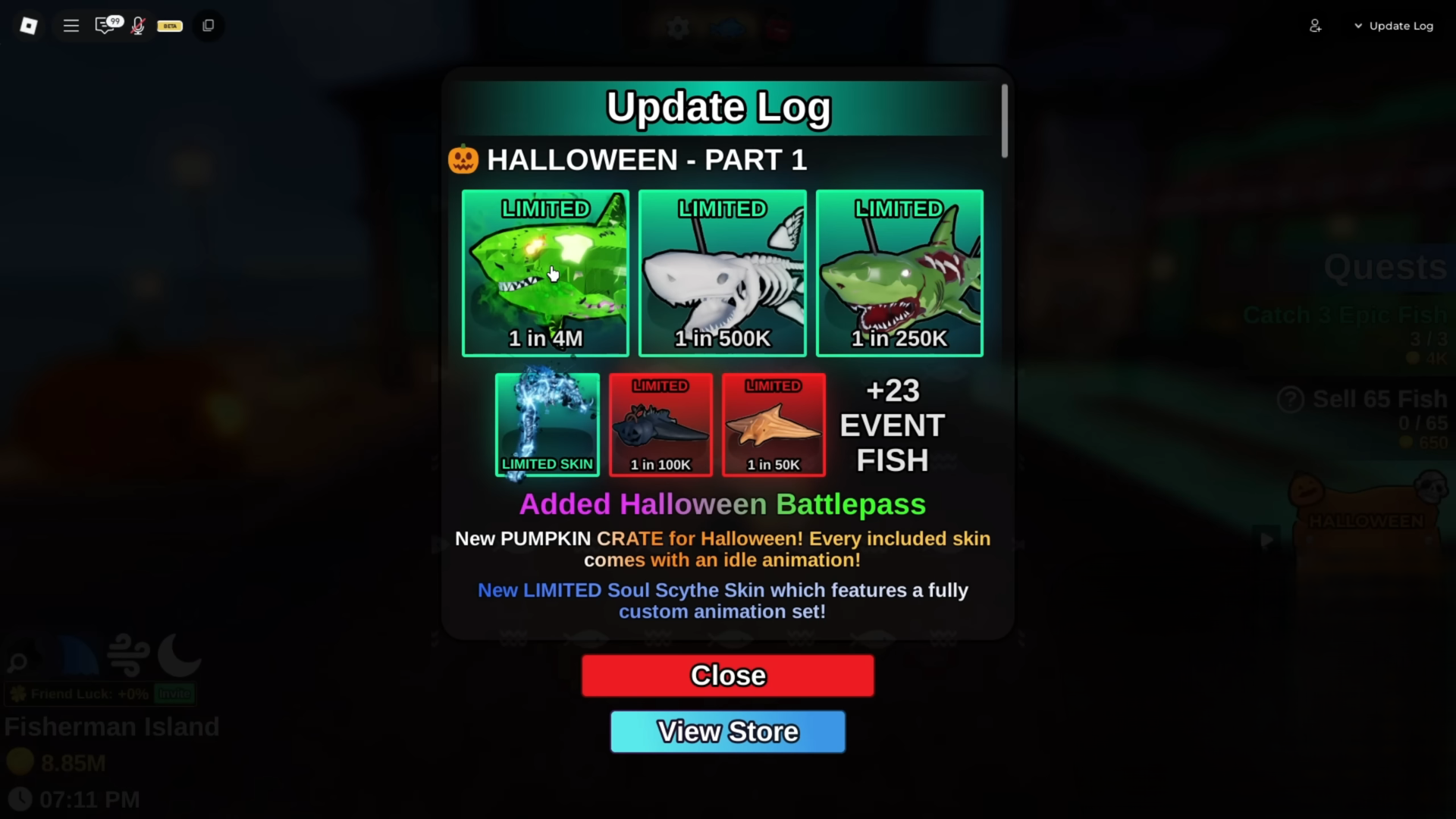 Halloween event (Image via Roblox Corporation)