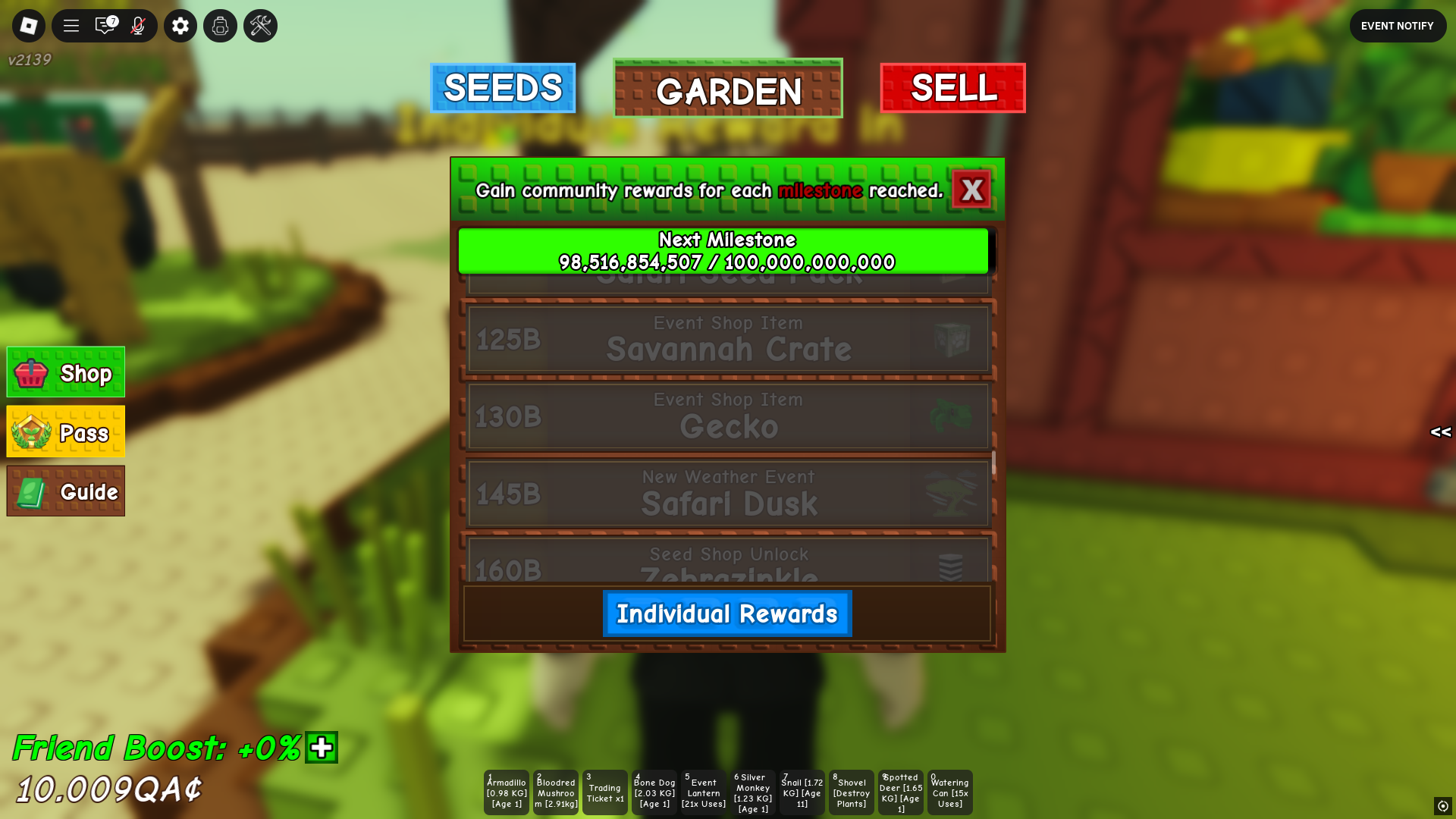 Gecko in Community rewards (Image via Roblox Corporation)