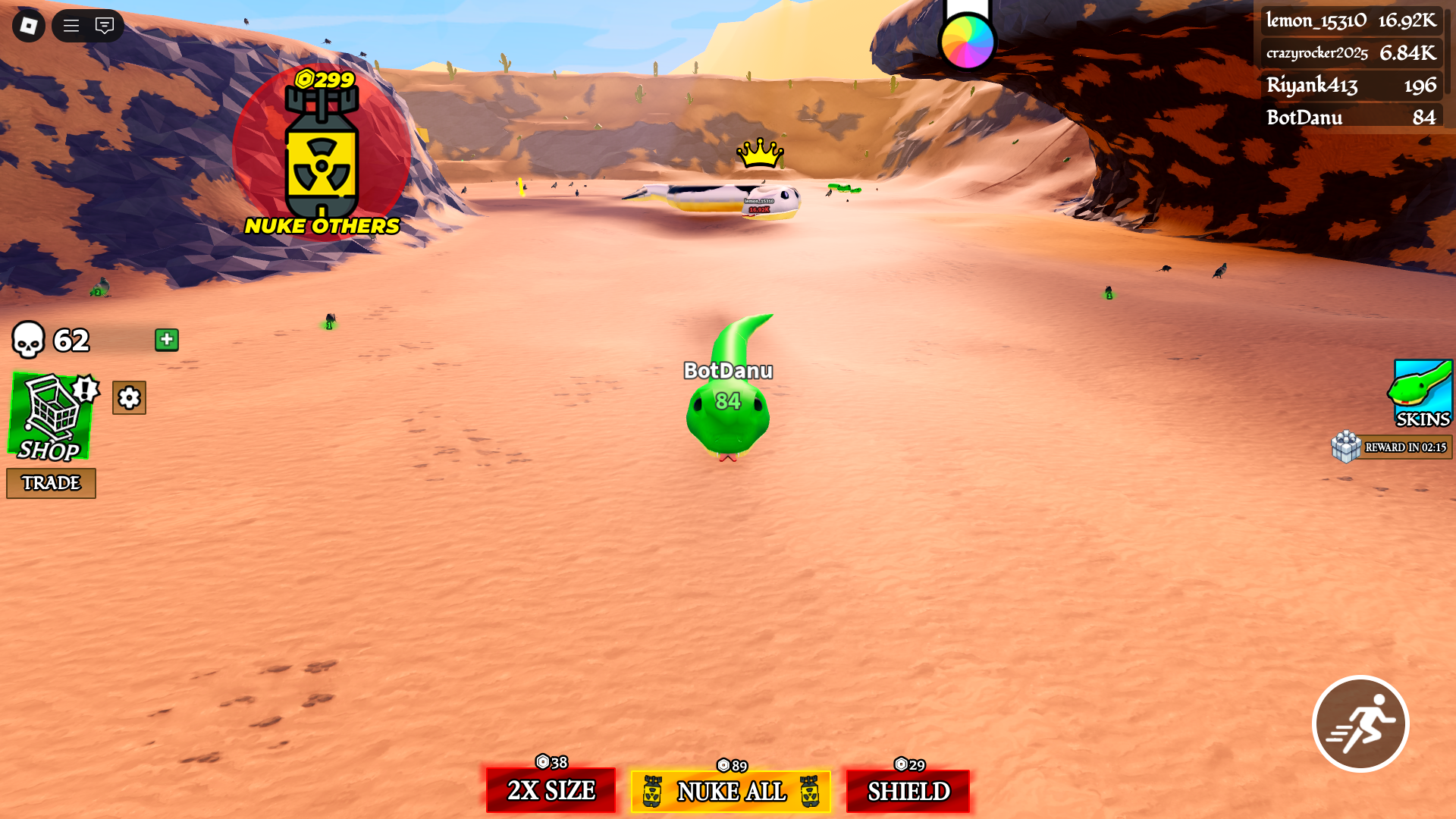 Be a Snake (Image via Roblox Corporation)