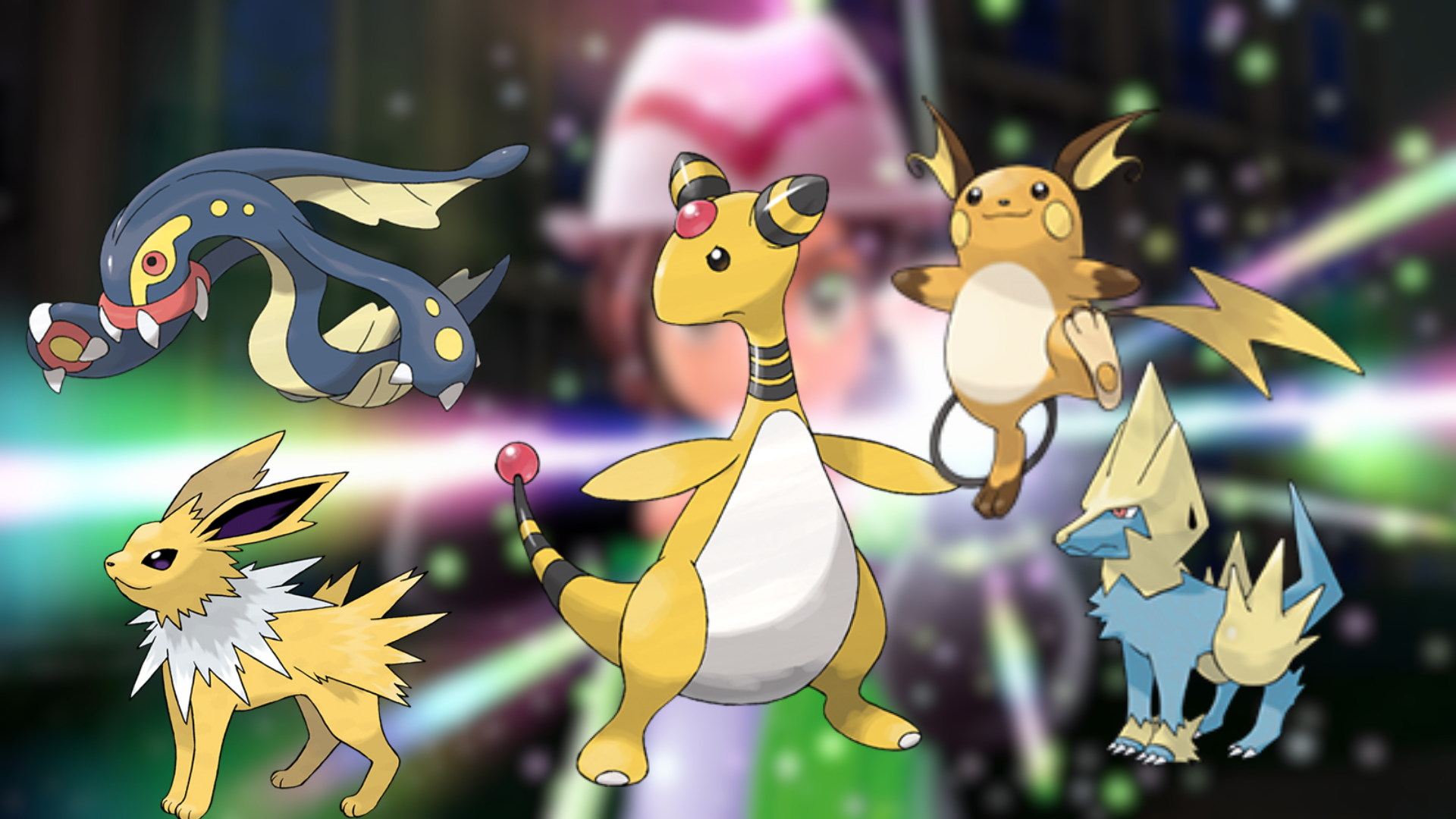 Electric-type Pokemon ranked from S to C (Image via The Pokemon Company)