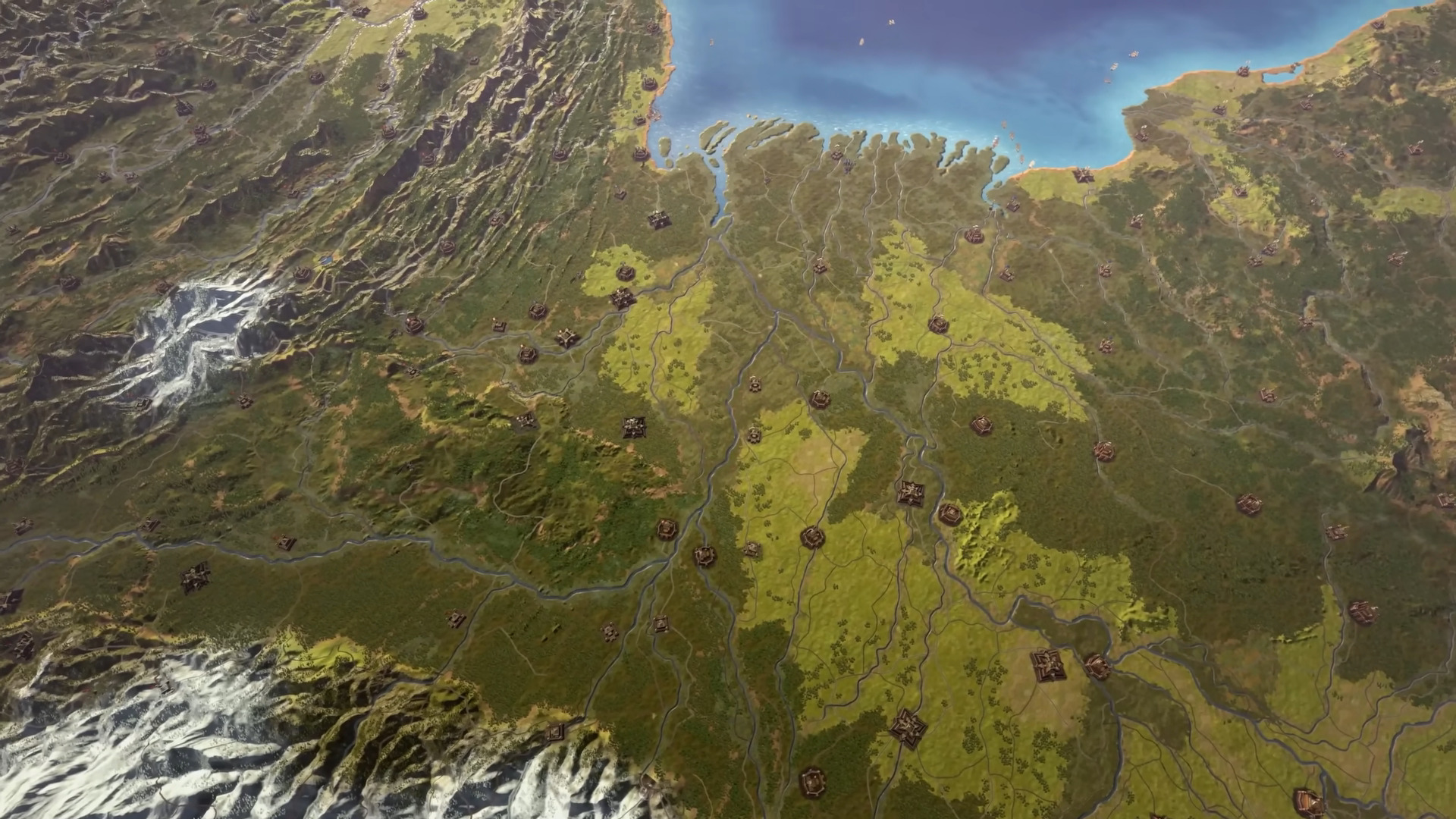 River Map Mode in (EU5) Europa Universalis 5 (Image via Paradox Interactive)