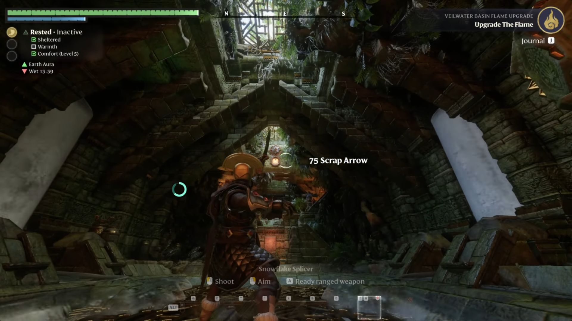 Finding Gold Coins Quest in Enshrouded Wake of the Water - Exit The Treasure Room