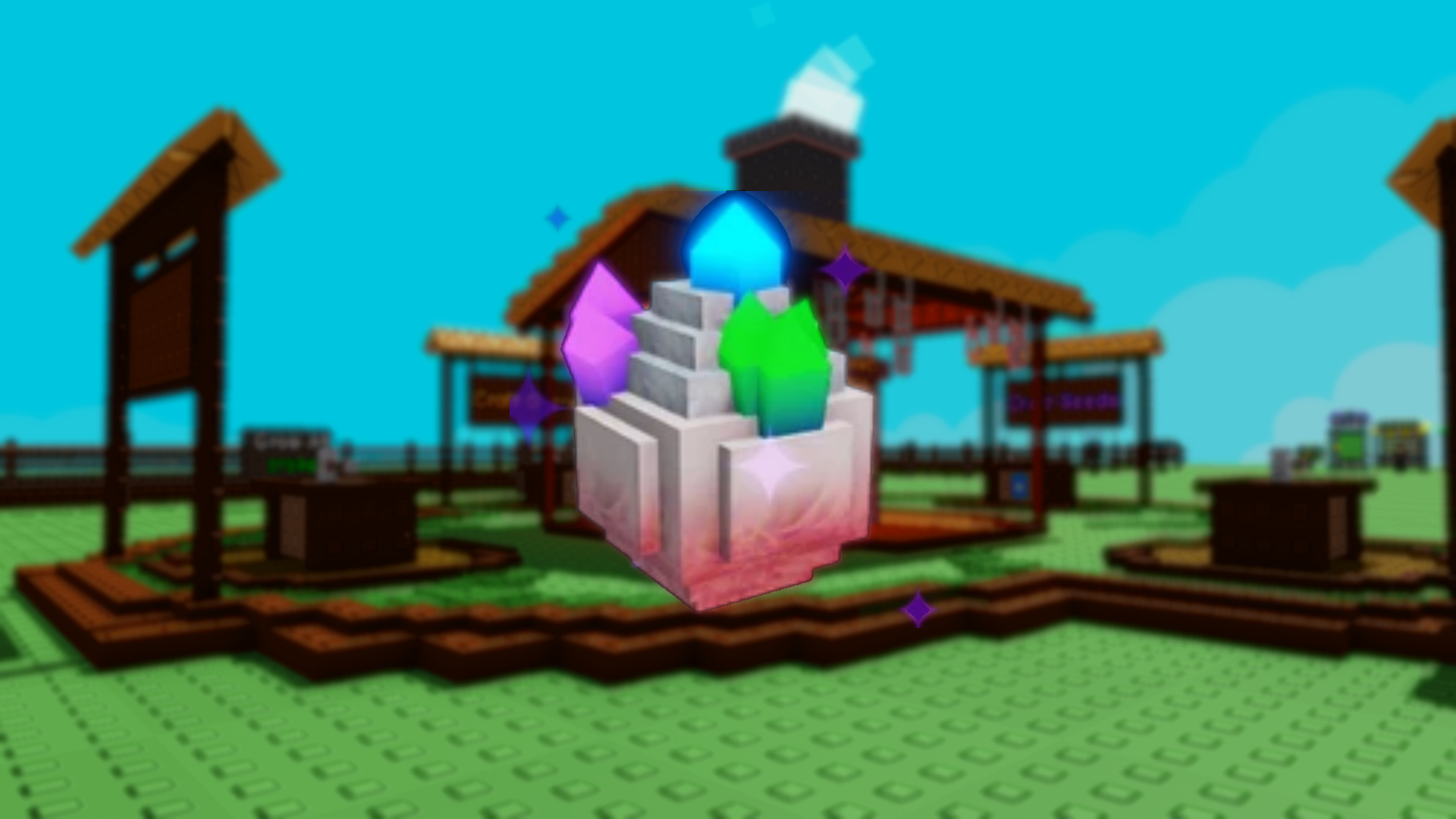 Gem Egg in Grow a Garden (Image via Roblox Corporation)