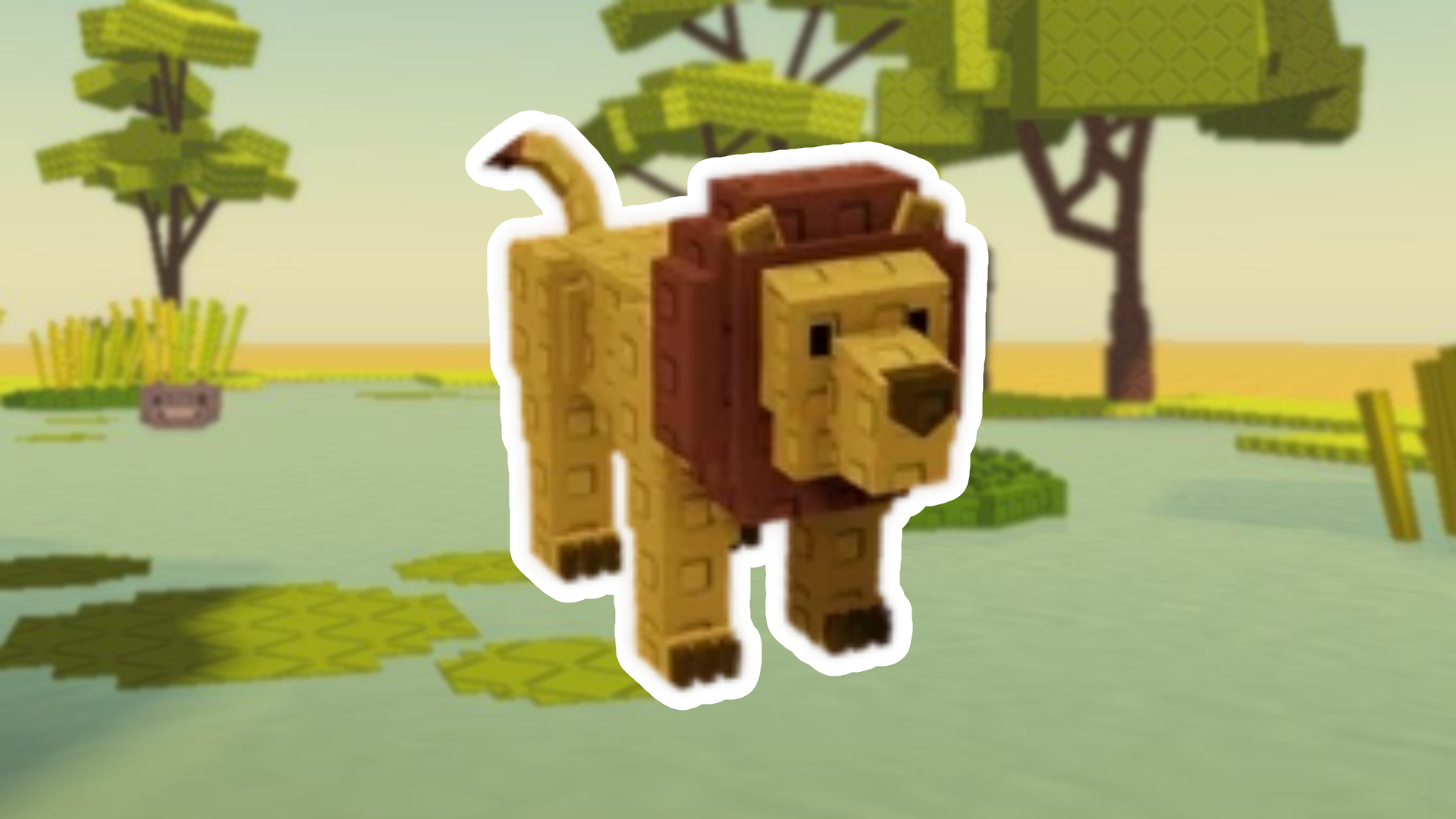 Grow a Garden Lion pet guide (Image via Roblox Corporation)