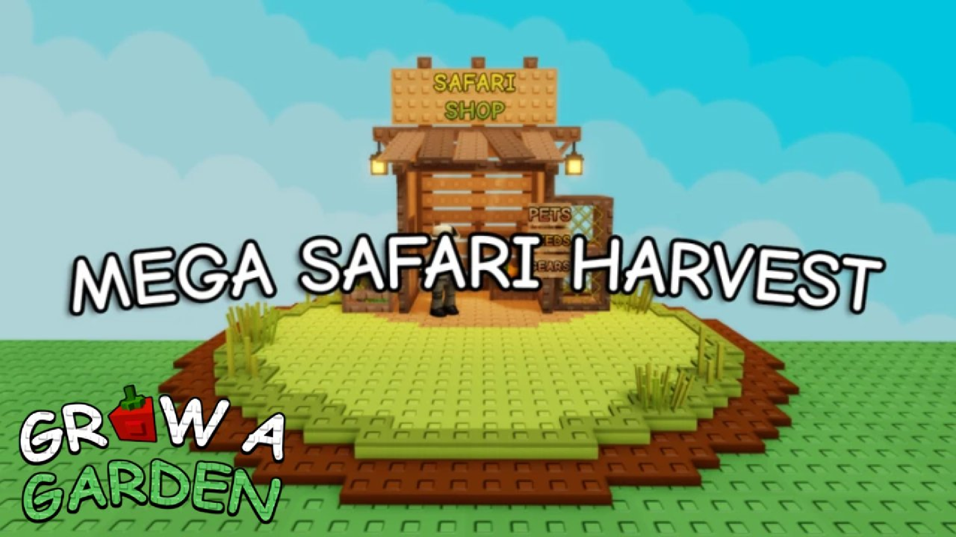 Grow a Garden Mega Safari Harvest Event (Image via Roblox Corporation)
