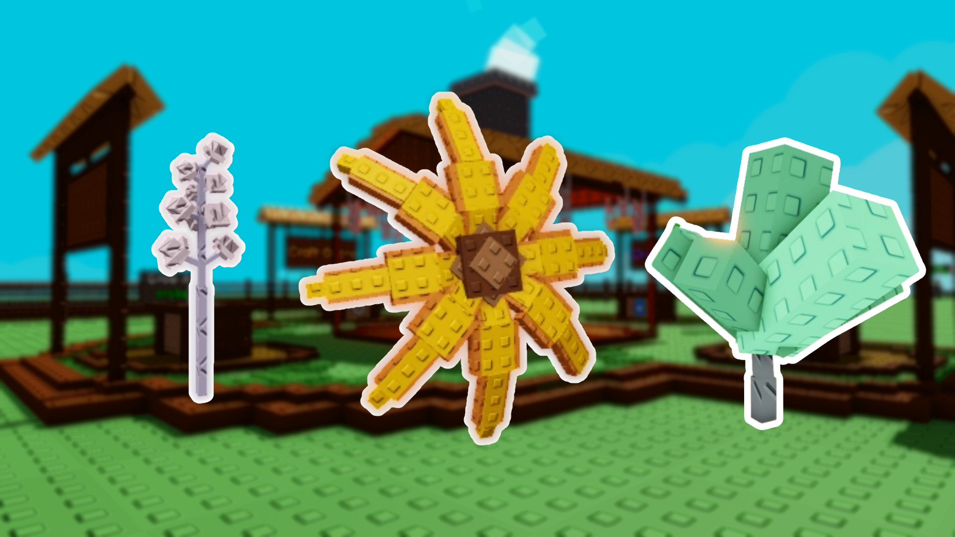 Grow a Garden Smithing Update Plants (Image via Roblox Corporation)