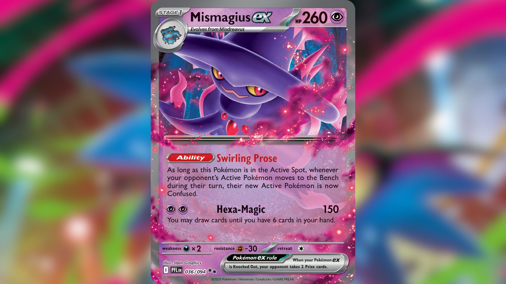 Mismagius ex (Image via TPC)