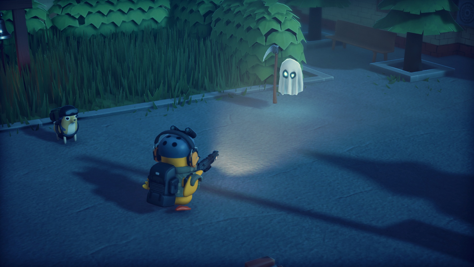 Defeat Ghosts in Escape From Duckov (Image via bilibili | Deltia's Gaming)