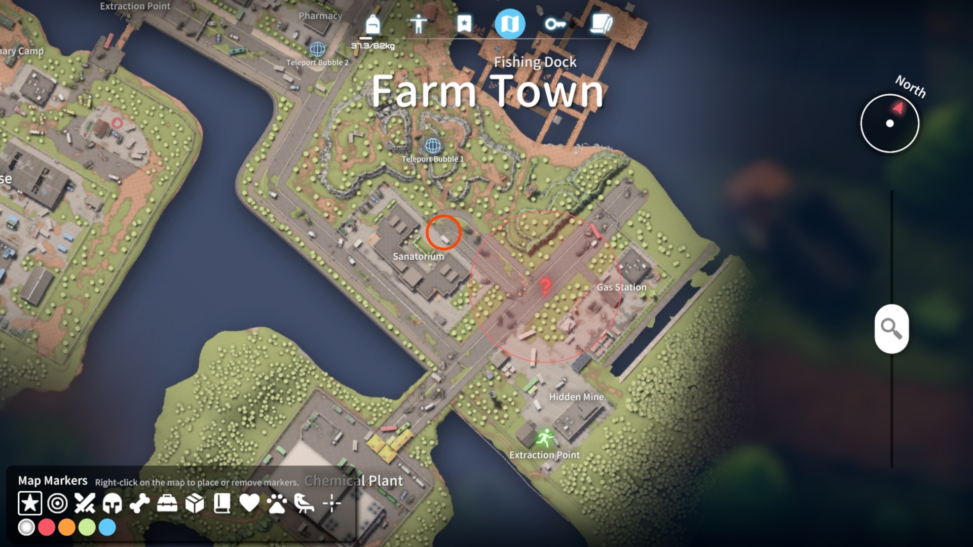 Location of the objective (Image via bilibili | Deltia's Gaming)