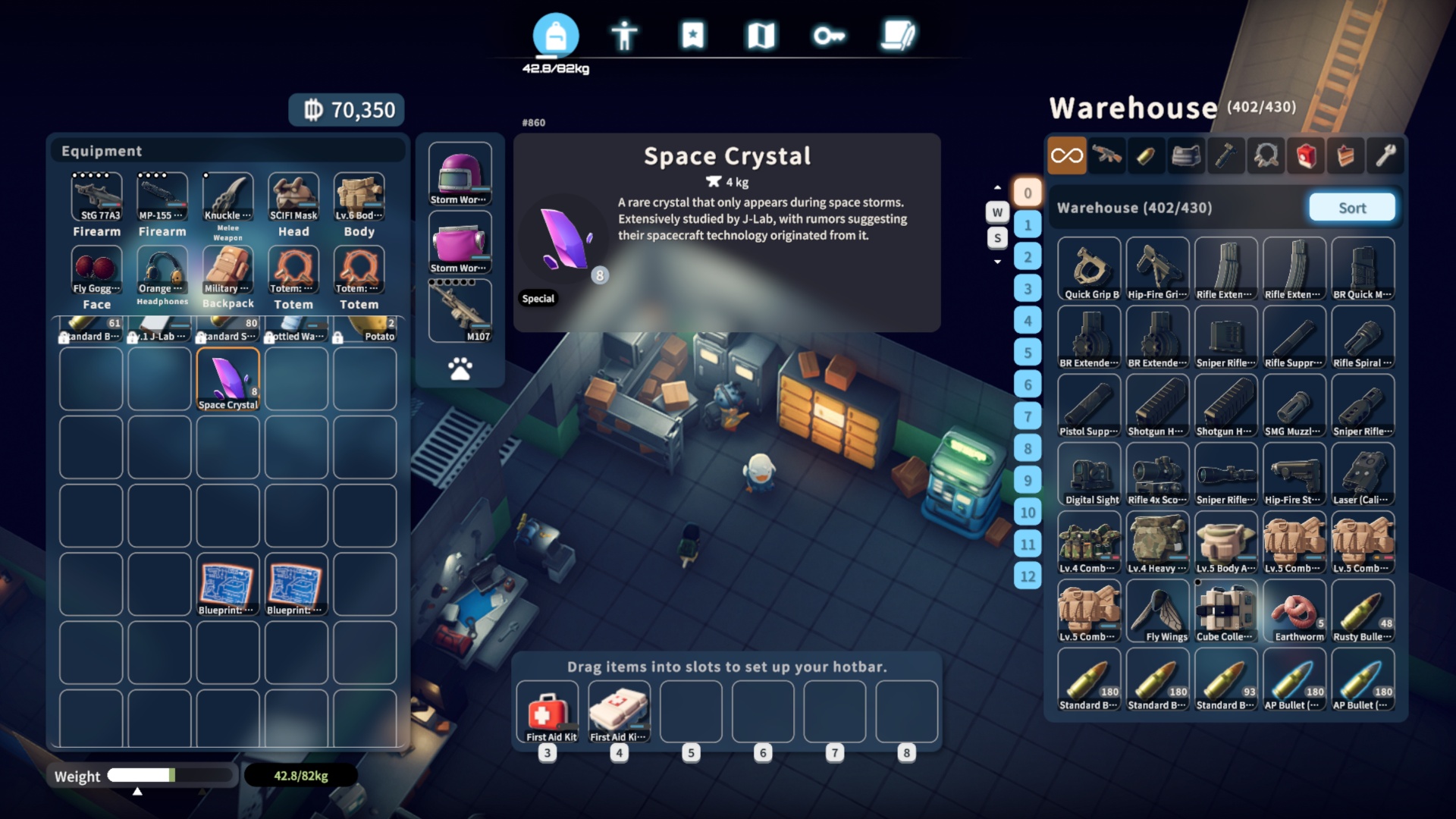 Space Crystals are special items (Image via bilibili | Deltia's Gaming)