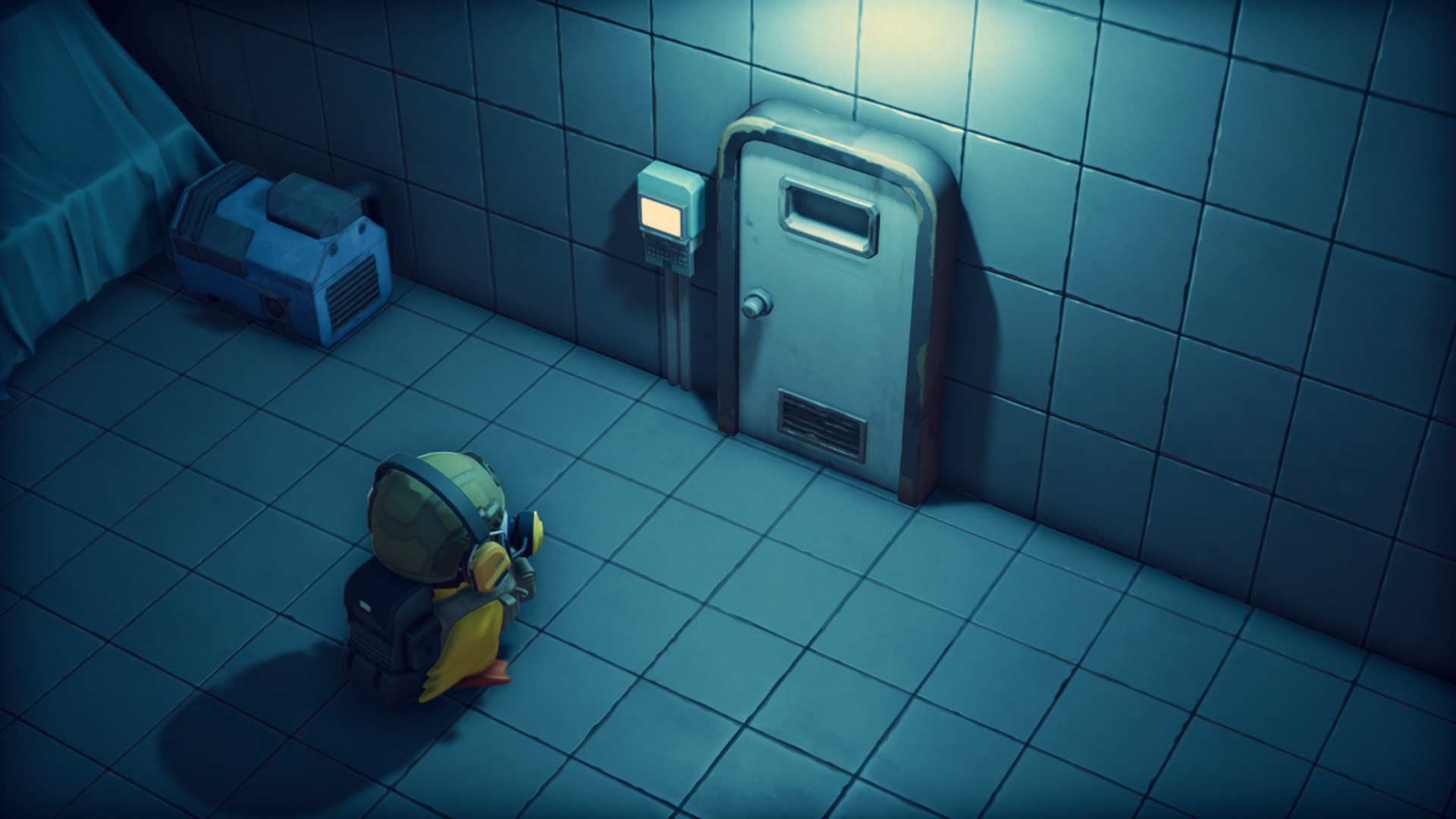 Enter J-Lab in Escape From Duckov (Image via bilibili | Deltia's Gaming)