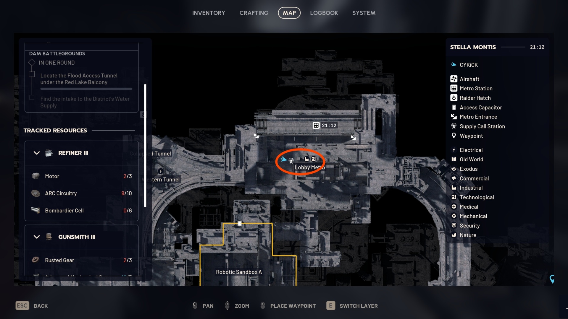Interact with the white container (Image via Embark Studios | Deltia’s Gaming)