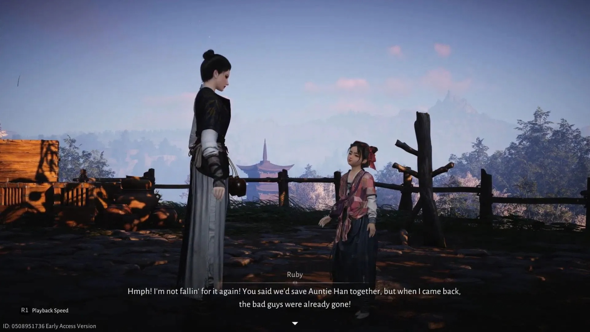 Talk to Ruby (Image via NetEase Games)