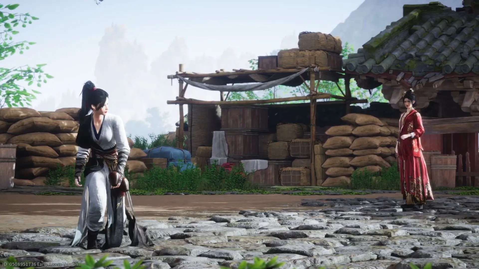 Aunt Han saves you (Image via NetEase Games)