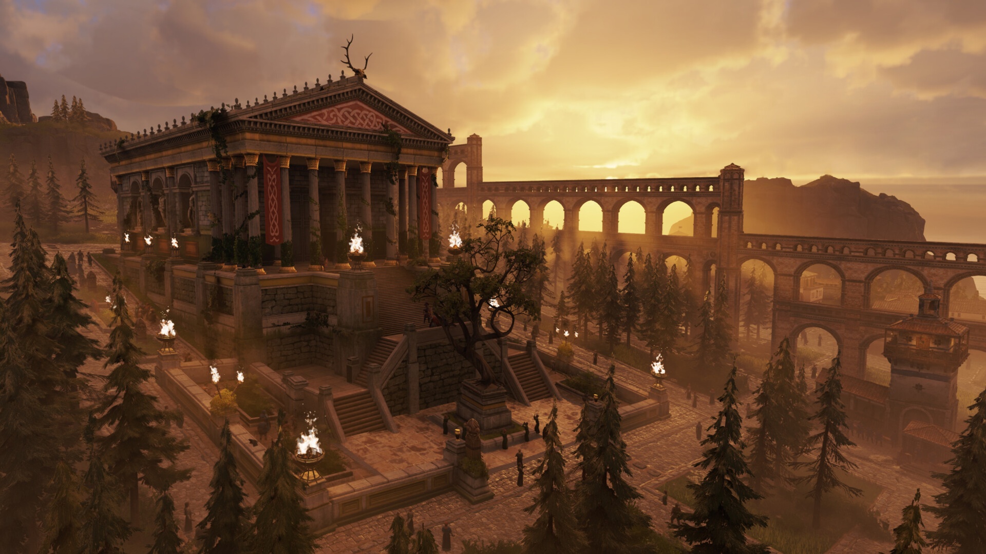 Build Aqueducts in Anno 117 Pax Romana (Image via Ubisoft)
