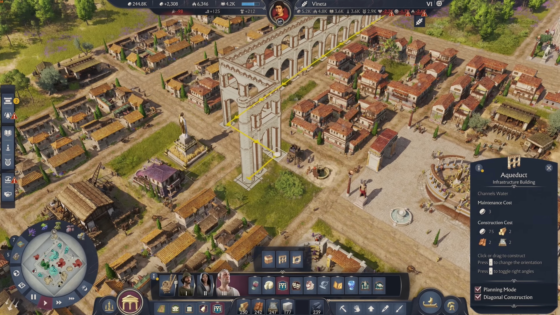 Connect the Aqueduct (Image via Ubisoft | @Nivarias/YouTube)