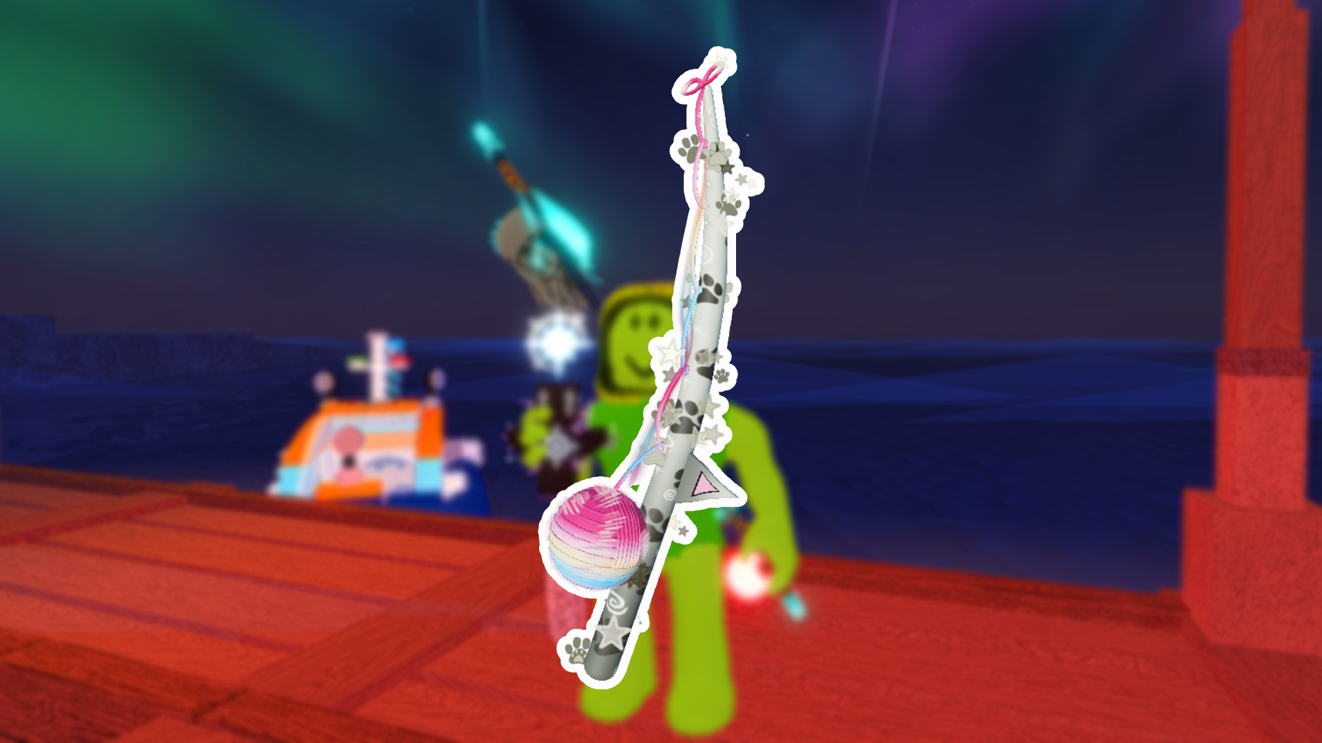 Nico's Yarncaster Rod (Image via Roblox Corporation)