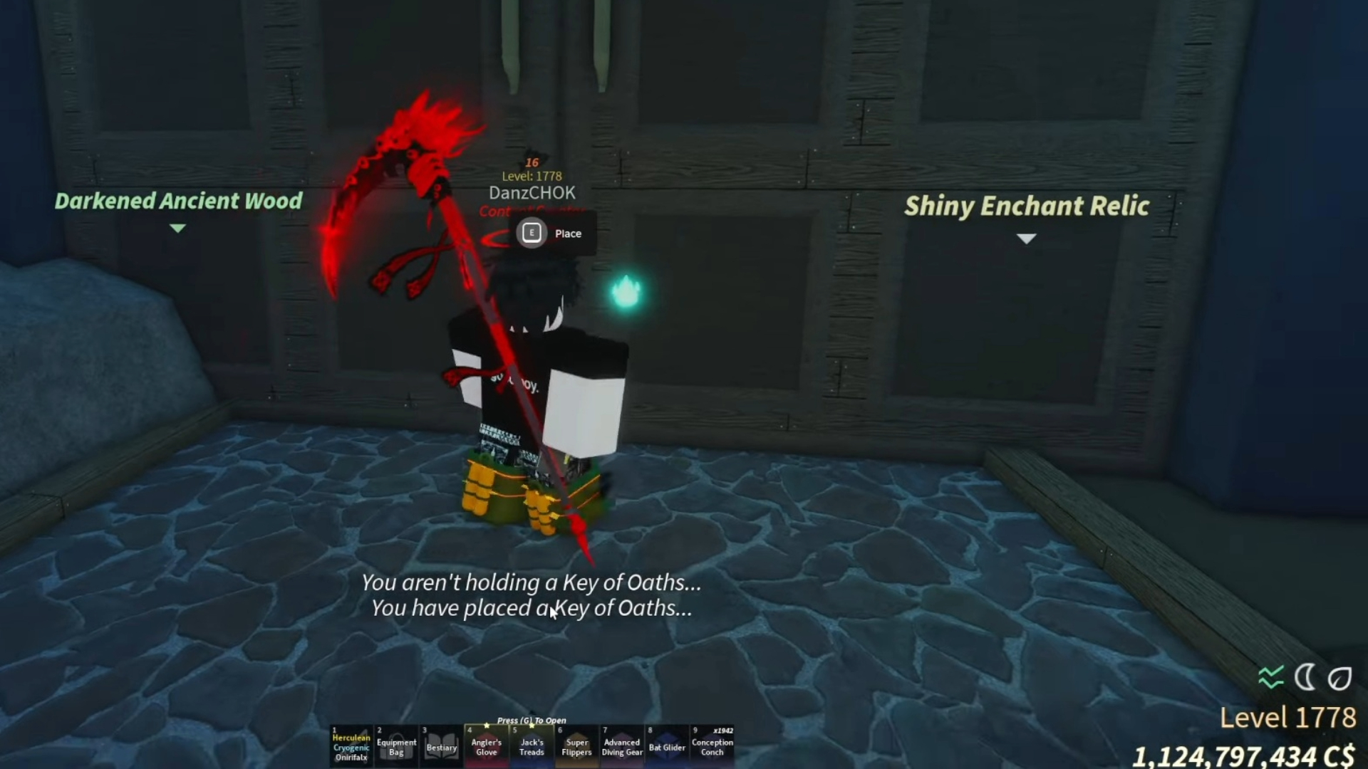 Opening the Cultist Lair Door 2