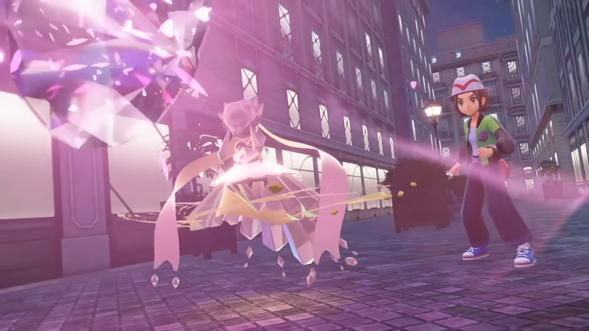 Diancie's signature move, Diamond Storm (Image via The Pokemon Company)