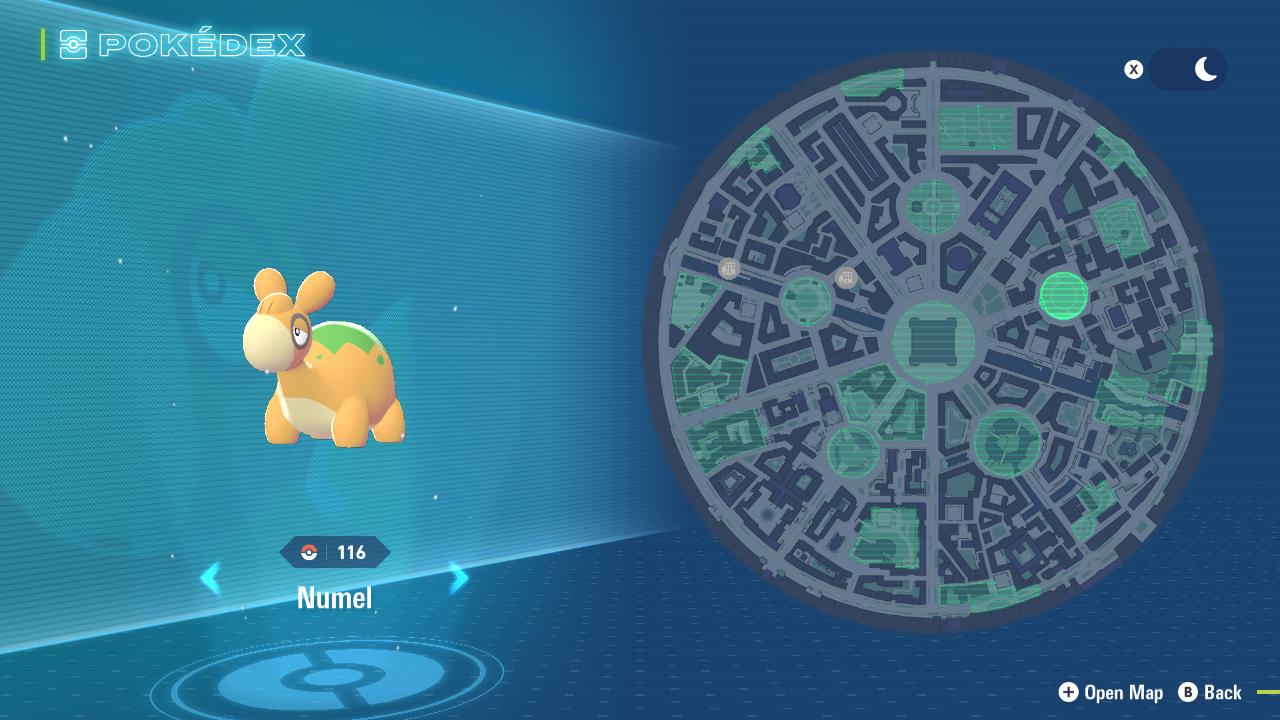 Numel location (Image via The Pokemon Company)