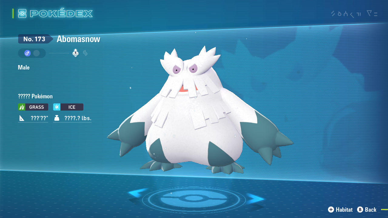 Best Abomasnow Moveset and Nature in Legends Z-A (Image via The Pokemon Company)