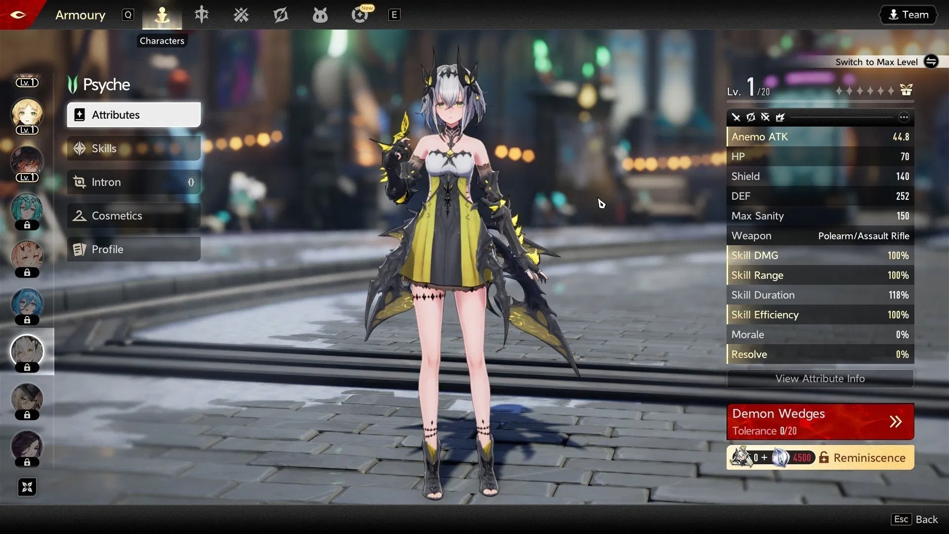 Psyche in Duet Night Abyss