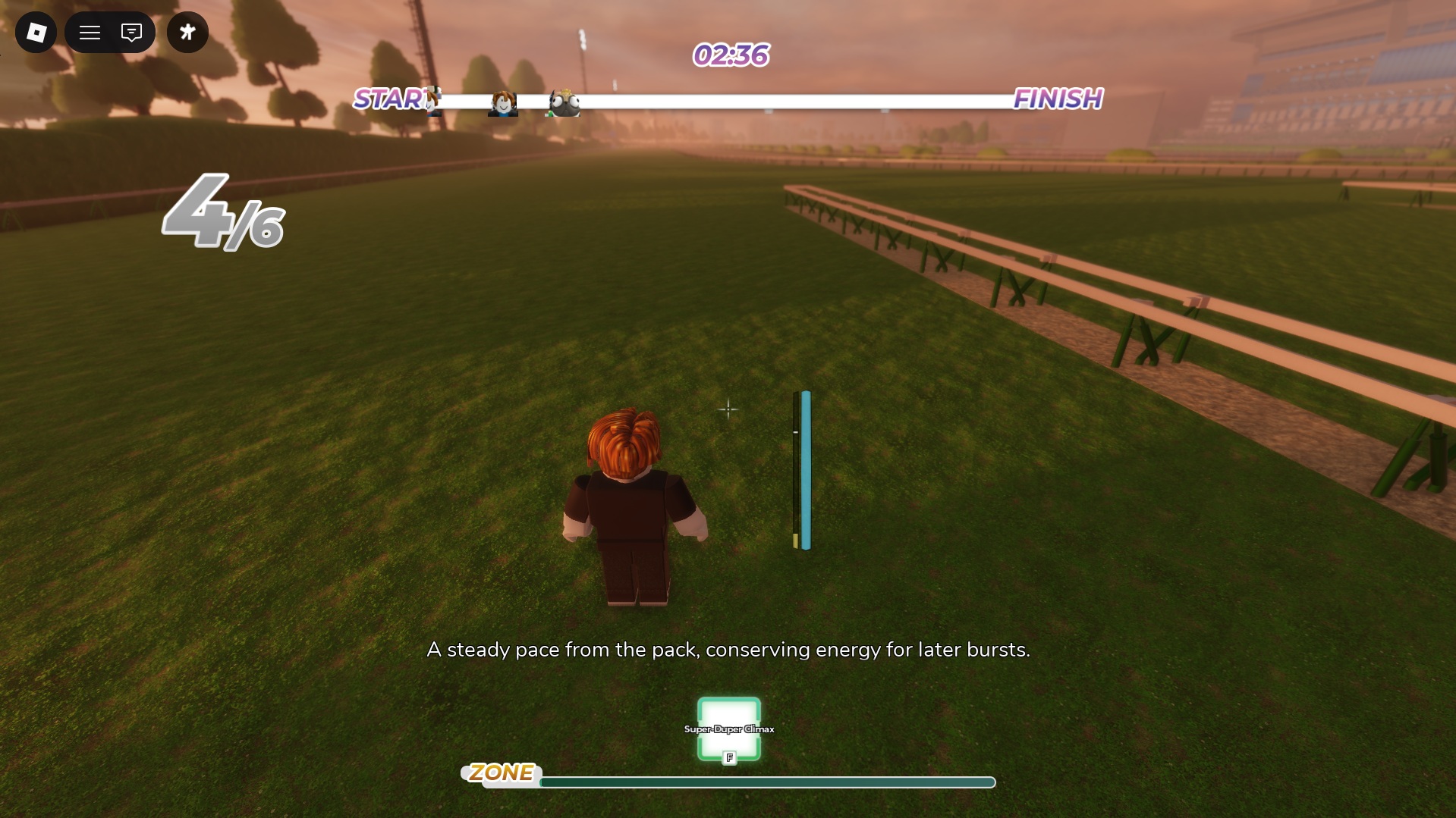 Racing with other players