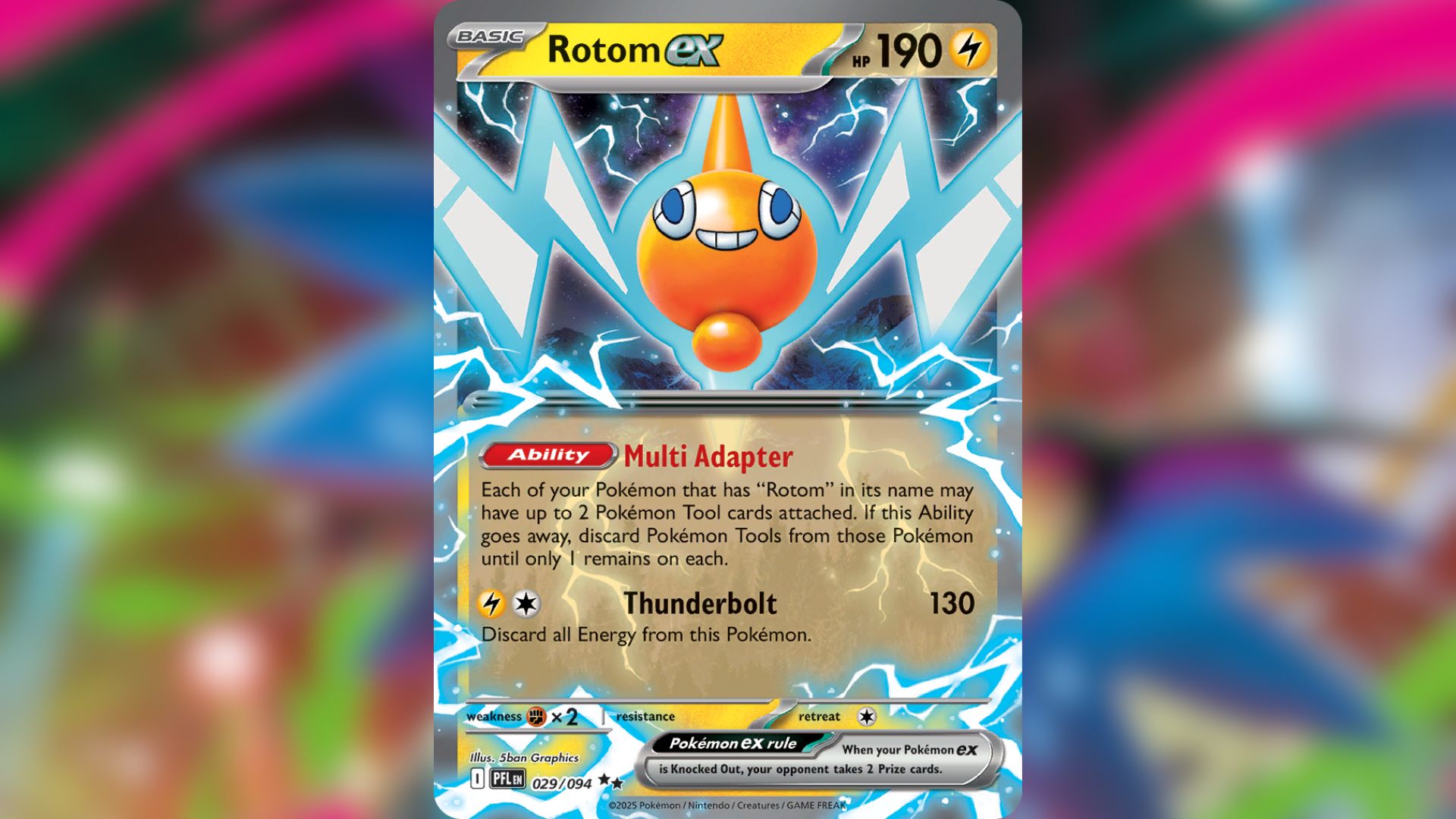 Rotom ex (Image via TPC)