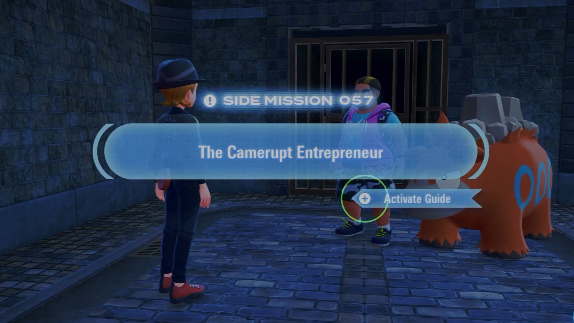 Fight Herup's Camerupt using water-type Pokemon (Source: The Pokemon Company, @Andruidus/YouTube