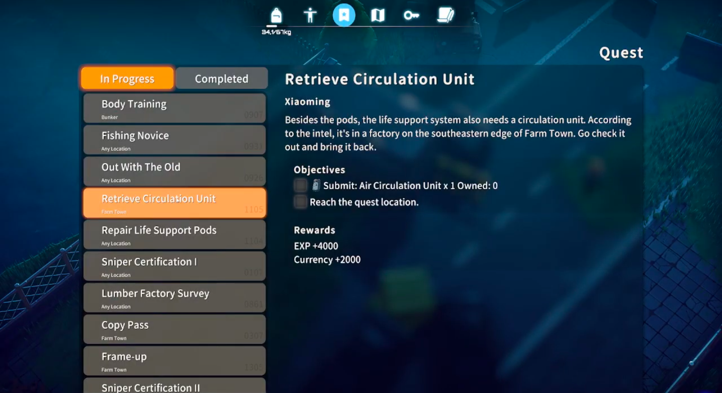 The quest will require you to retrieve the Air Circulation Unit (Image via Bilibili)