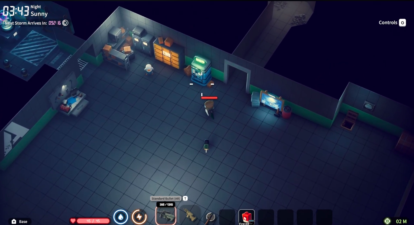 Arrive at the warehouse to trade for the Ferry Ticket (Image via bilibili)