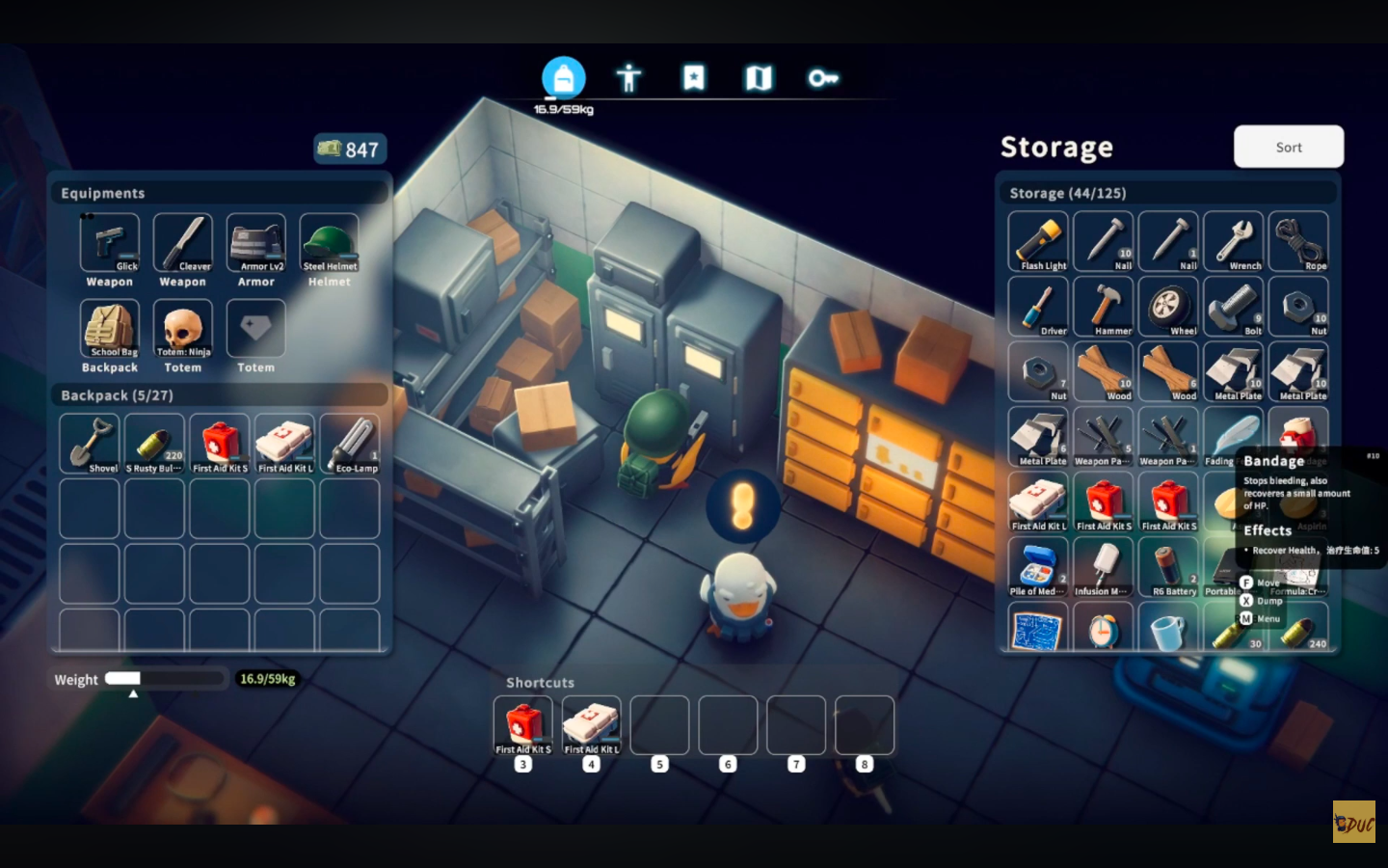 Purchase items from the vending machine (Image via bilibili)