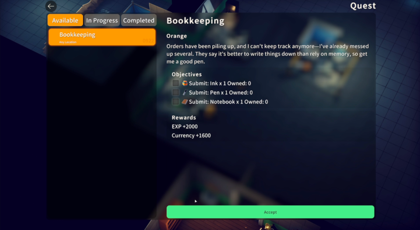 Details about the Generic Medicine quest (Image via bilibili)