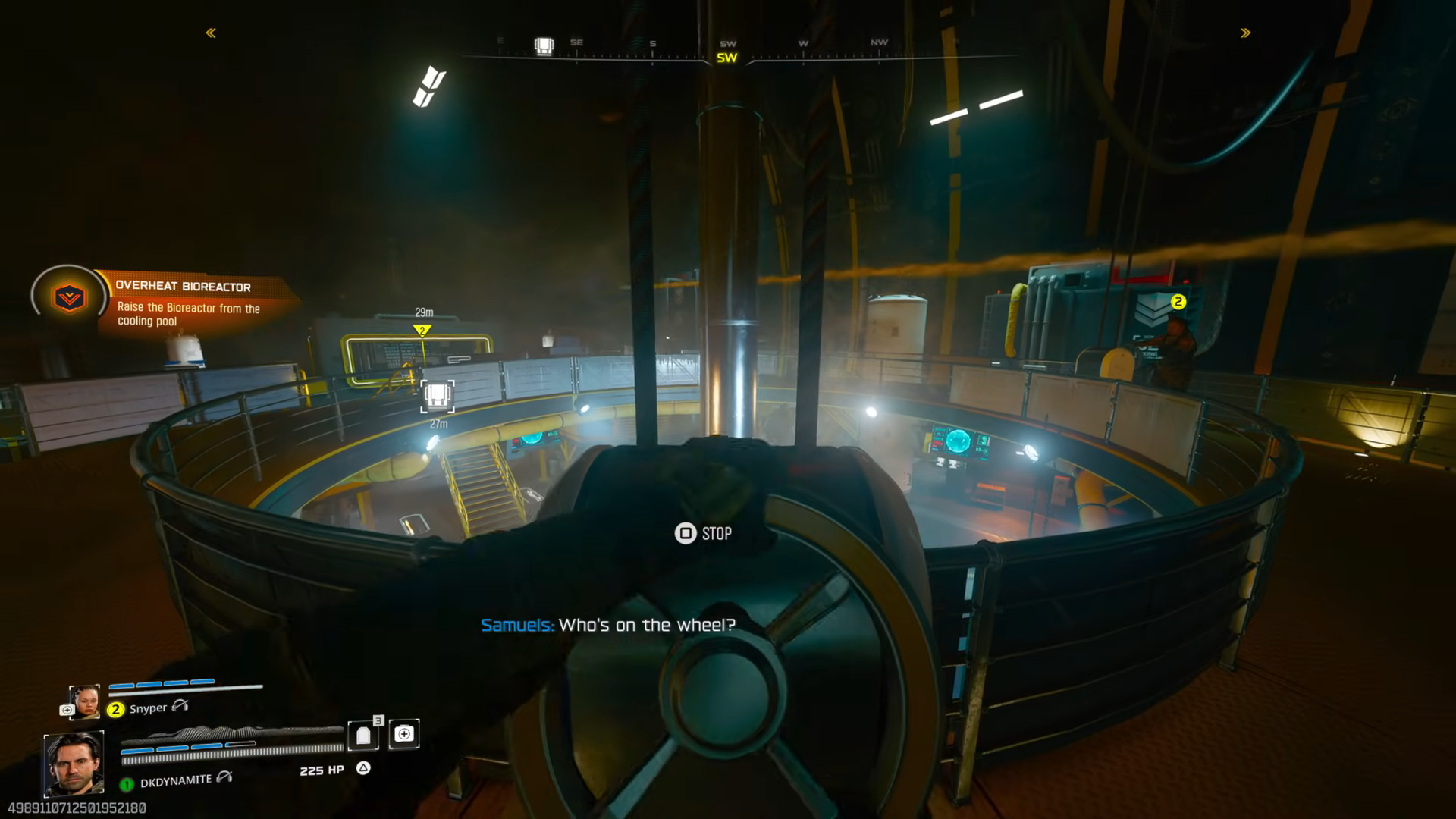 Sabotage the bioreactor (Source: Activision, @dkdynamite1/YouTube)